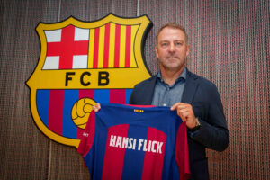 Hansi Flick llega oficialmente al Barcelona Hansi Flick llega oficialmente al Barcelona
