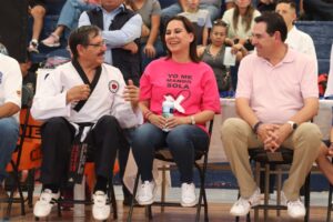 Apuesta la candidata Lorena Alfaro por el impulso al deporte Apuesta la candidata Lorena Alfaro por el impulso al deporte