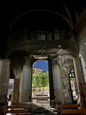 A un año del incendio del Templo de Santiaguito, te decimos qué ha ocurrido A un año del incendio del Templo de Santiaguito, te decimos qué ha ocurrido