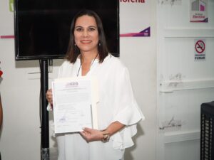 “Hubo triunfo contundente”; dice Lorena Alfaro a las impugnaciones por la elección “Hubo triunfo contundente”; dice Lorena Alfaro a las impugnaciones por la elección