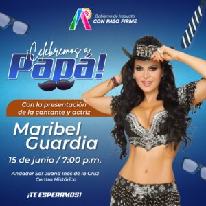 Con concierto Maribel Guardia festejará a los padres irapuatenses Con concierto Maribel Guardia festejará a los padres irapuatenses