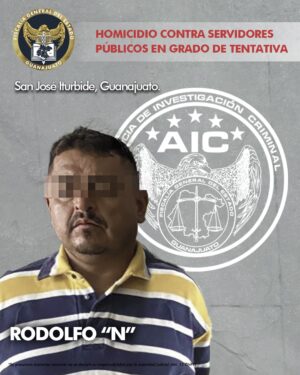 Obtiene Fiscalía de Guanajuato vinculación a proceso penal para sujeto que disparó contra Agentes de Investigación Criminal Obtiene Fiscalía de Guanajuato vinculación a proceso penal para sujeto que disparó contra Agentes de Investigación Criminal