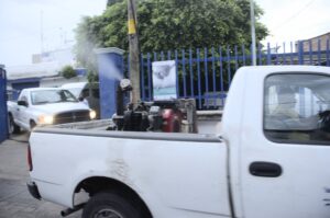SSG informa nebulización masiva contra el dengue en San Miguel de Allende. SSG informa nebulización masiva contra el dengue en San Miguel de Allende.