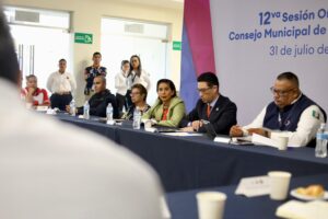 Realizan 12va Sesión Ordinaria del Consejo Municipal de Protección Civil Realizan 12va Sesión Ordinaria del Consejo Municipal de Protección Civil