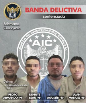 Condenan a cuatro hombres por intento de homicidio y robo en Salamanca Condenan a cuatro hombres por intento de homicidio y robo en Salamanca