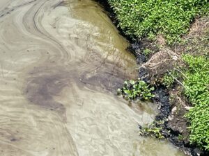 LLUVIAS MOSTRARON LA CONTAMINACIÓN POR HIDROCARBUROS EN EL RÍO LERMA LLUVIAS MOSTRARON LA CONTAMINACIÓN POR HIDROCARBUROS EN EL RÍO LERMA