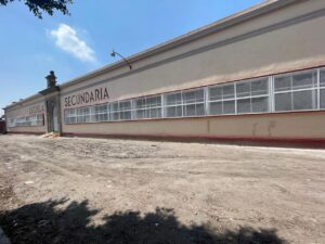 LISTA LA OBRA DE REHABILITACIÓN DE LA SECUNDARIA OFICIAL 18 DE MARZO LISTA LA OBRA DE REHABILITACIÓN DE LA SECUNDARIA OFICIAL 18 DE MARZO