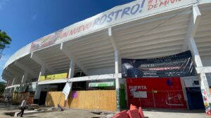 Estadio de Irapuato a 50% de avance en su remodelación Estadio de Irapuato a 50% de avance en su remodelación