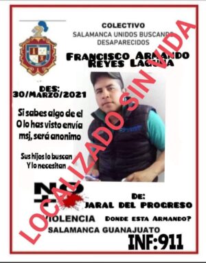 LOCALIZAN EL CUERPO DE UN HOMBRE DESAPARECIDO DESDE EL 2021 LOCALIZAN EL CUERPO DE UN HOMBRE DESAPARECIDO DESDE EL 2021