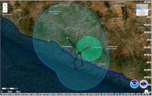 Huracán ‘John’ baja su categoría a tormenta tropical; pero representa aún riesgo Huracán ‘John’ baja su categoría a tormenta tropical; pero representa aún riesgo