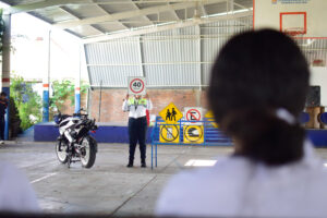 Participan jóvenes en prevención de accidentes viales Participan jóvenes en prevención de accidentes viales