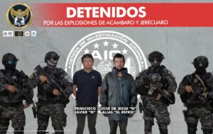 Detiene FGE a responsables de las explosiones en Acámbaro y Jerécuaro Detiene FGE a responsables de las explosiones en Acámbaro y Jerécuaro