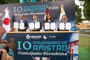 Guanajuato e Hiroshima, celebran 10 Años de Amistad. Guanajuato e Hiroshima, celebran 10 Años de Amistad.