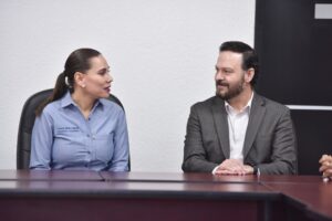 Se reúne Lorena Alfaro con nuevo titular de JAPAMI Se reúne Lorena Alfaro con nuevo titular de JAPAMI