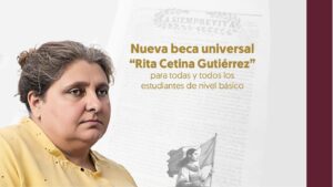 Anuncian nueva beca universal para educación básica; iniciará en 2025 Anuncian nueva beca universal para educación básica; iniciará en 2025