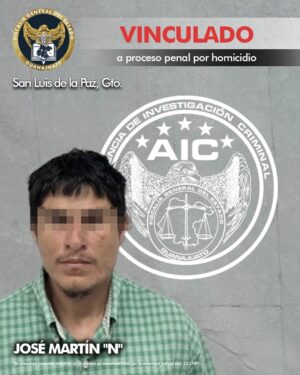La Fiscalía de Guanajuato obtuvo vinculación a proceso contra presunto homicida en San Luis de la Paz La Fiscalía de Guanajuato obtuvo vinculación a proceso contra presunto homicida en San Luis de la Paz