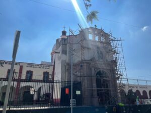 Feligreses y gobierno restauran el Templo de Santiaguito; INAH aún sin fecha de intervención Feligreses y gobierno restauran el Templo de Santiaguito; INAH aún sin fecha de intervención