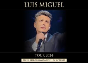 Luis Miguel re programa concierto en Irapuato para el 5 de diciembre Luis Miguel re programa concierto en Irapuato para el 5 de diciembre
