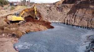 Por contaminación y falta de permisos clausuran banco material en comunidad Ángeles de Arriba Por contaminación y falta de permisos clausuran banco material en comunidad Ángeles de Arriba