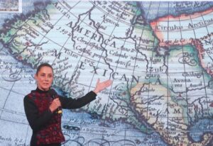 ¿América mexicana? Responde Sheinbaum a Trump sobre cambiar el nombre del Golfo de México ¿América mexicana? Responde Sheinbaum a Trump sobre cambiar el nombre del Golfo de México