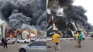 Incendio consume Trampolín Park y Casino Royal Yak en Culiacán; hay tres personas lesionadas Incendio consume Trampolín Park y Casino Royal Yak en Culiacán; hay tres personas lesionadas