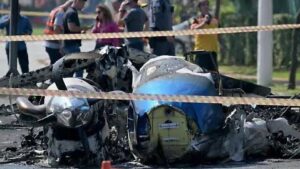 Accidente aéreo en São Paulo deja dos muertos y seis heridos Accidente aéreo en São Paulo deja dos muertos y seis heridos