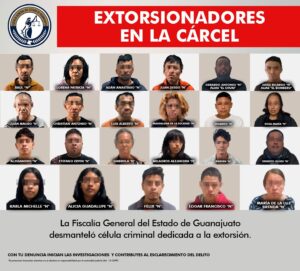SE DESARTICULÓ CÉLULA CRIMINAL QUE OPERABA UNA RED DE EXTORSIONADORES EN IRAPUATO SE DESARTICULÓ CÉLULA CRIMINAL QUE OPERABA UNA RED DE EXTORSIONADORES EN IRAPUATO