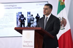 Harfuch lanza estrategia nacional contra la extorsión; se enfocará en ocho estados prioritarios Harfuch lanza estrategia nacional contra la extorsión; se enfocará en ocho estados prioritarios