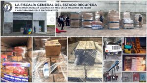 Fiscalía de Guanajuato recupera mercancía robada valuada en más de 3.5 millones de pesos y asegura inmueble en operativo Fiscalía de Guanajuato recupera mercancía robada valuada en más de 3.5 millones de pesos y asegura inmueble en operativo