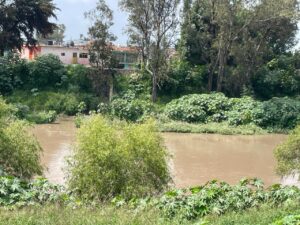 SIN RIESGO EVIDENTE PASA POR LA MANCHA URBANA DE SALAMANCA EL AGUA DESFOGADA DE LA PRESA ALLENDE SIN RIESGO EVIDENTE PASA POR LA MANCHA URBANA DE SALAMANCA EL AGUA DESFOGADA DE LA PRESA ALLENDE