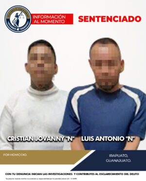 Condenan a asesinos del profe Ignacio en Irapuato: obtienen 19 años de prisión Condenan a asesinos del profe Ignacio en Irapuato: obtienen 19 años de prisión