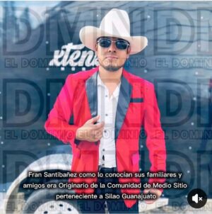 Confirman deceso de Fran Santibañez, integrante de Xtenzo Norte Confirman deceso de Fran Santibañez, integrante de Xtenzo Norte