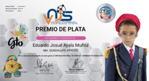 Niño pide apoyo para participar en olimpiada de ciencias en China Niño pide apoyo para participar en olimpiada de ciencias en China