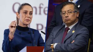 Sheinbaum evita confrontación con Petro tras muerte de músicos colombianos Sheinbaum evita confrontación con Petro tras muerte de músicos colombianos