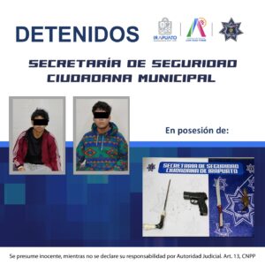 Asegura Policía Municipal de Irapuato motocicleta con placas robadas y arma de fuego deportiva Asegura Policía Municipal de Irapuato motocicleta con placas robadas y arma de fuego deportiva