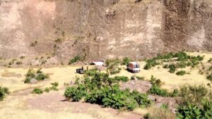 Hombre pierde la vida tras caer con su camioneta a un barranco en Cuchicuato Hombre pierde la vida tras caer con su camioneta a un barranco en Cuchicuato