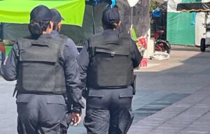 Policías recién egresados vigilan desarmados en Salamanca Policías recién egresados vigilan desarmados en Salamanca