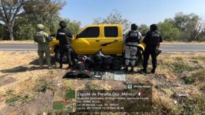 Aseguran armas, droga y vehículo en operativo conjunto en Abasolo Aseguran armas, droga y vehículo en operativo conjunto en Abasolo