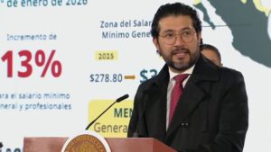 Gobierno federal confirma aumento del 13% al salario mínimo para 2026 Gobierno federal confirma aumento del 13% al salario mínimo para 2026