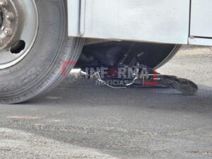 Muere hombre en silla de ruedas tras ser atropellado por camión urbano en la salida a Pueblo Nuevo Muere hombre en silla de ruedas tras ser atropellado por camión urbano en la salida a Pueblo Nuevo