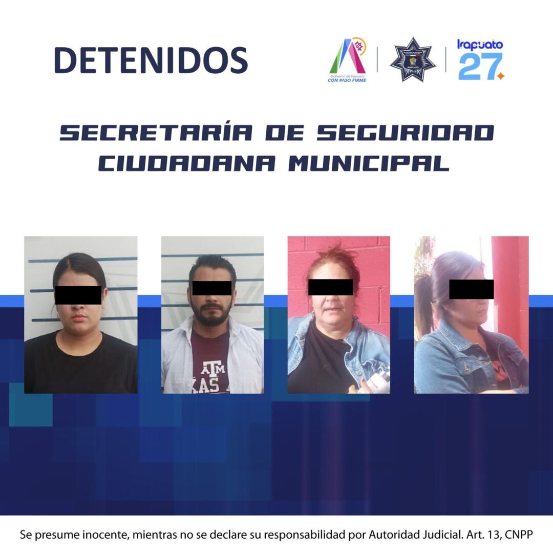 Detienen a tres mujeres y un hombre por robo en supermercado de ...