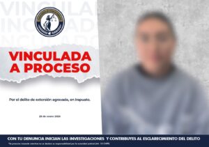Vinculan a proceso a mujer por extorsionar a comerciante en Irapuato Vinculan a proceso a mujer por extorsionar a comerciante en Irapuato