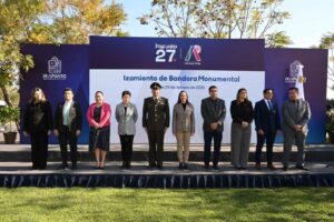 Irapuato refuerza identidad y valores durante izamiento de bandera por su 479 aniversario Irapuato refuerza identidad y valores durante izamiento de bandera por su 479 aniversario