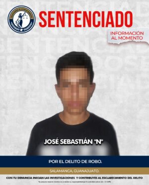Sentencian a más de 11 años de prisión a responsable de dos robos de vehículo en Salamanca Sentencian a más de 11 años de prisión a responsable de dos robos de vehículo en Salamanca