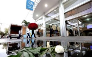 Bajo resguardo federal despiden a “El Mencho” en Guadalajara Bajo resguardo federal despiden a “El Mencho” en Guadalajara