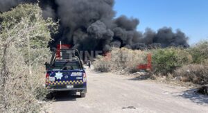 Incendio en tiradero clandestino habría sido provocado por descuido de personas: Protección Civil Incendio en tiradero clandestino habría sido provocado por descuido de personas: Protección Civil
