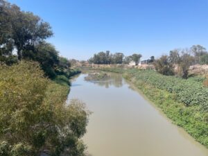 Polémica en Salamanca: dañan bordo del Lerma y municipio crea rampa para “limpieza” Polémica en Salamanca: dañan bordo del Lerma y municipio crea rampa para “limpieza”