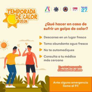 Protección Civil de Irapuato alerta por calor de hasta 36 grados y riesgos a la salud Protección Civil de Irapuato alerta por calor de hasta 36 grados y riesgos a la salud