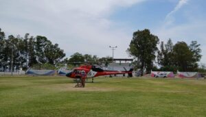 Trasladan en helicóptero a adulto mayor con quemaduras graves a centro especializado en Salamanca Trasladan en helicóptero a adulto mayor con quemaduras graves a centro especializado en Salamanca