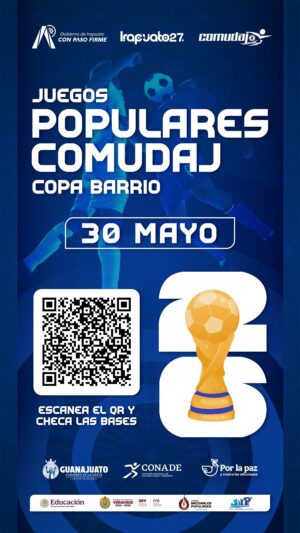 Irapuato alista etapa municipal de la Copa Barrio rumbo a Juegos Nacionales Populares Irapuato alista etapa municipal de la Copa Barrio rumbo a Juegos Nacionales Populares